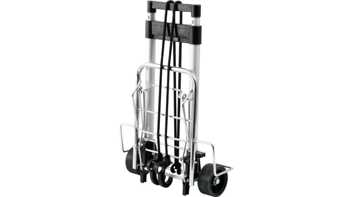 Best Sale Outwell Balos Telescopic Transporter Black&Grey