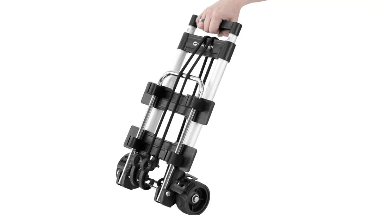 Best Sale Outwell Balos Telescopic Transporter Black&Grey