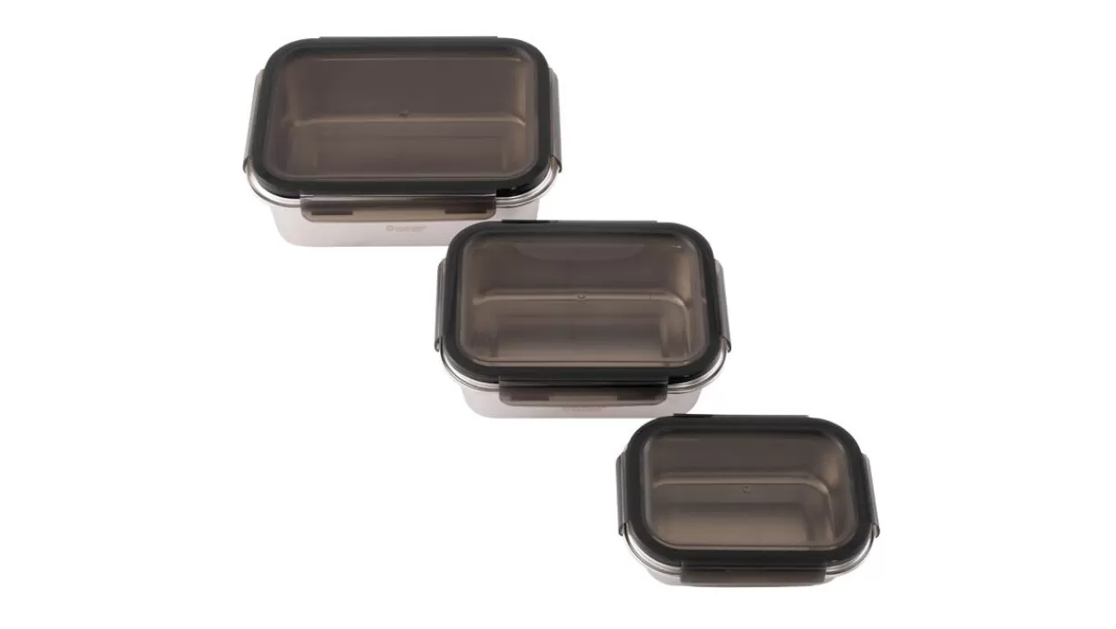 Best Outwell Camper Food Box Set Silver