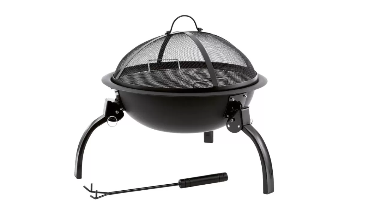 Best Outwell Cazal Fire Pit M Black