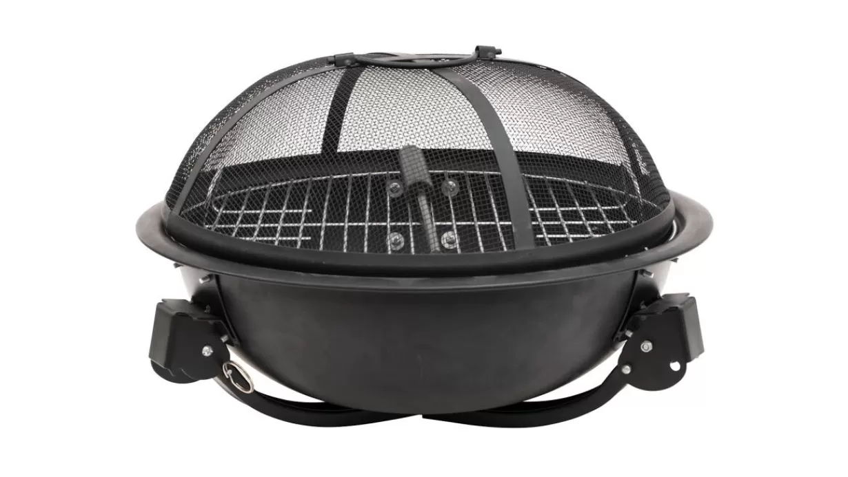 Best Outwell Cazal Fire Pit M Black