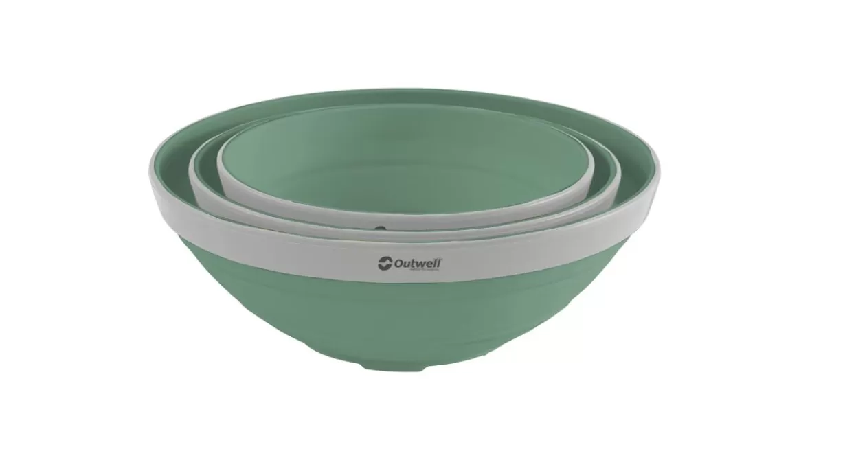 Best Outwell Collaps Bowl Set Shadow Green ShadowGreen