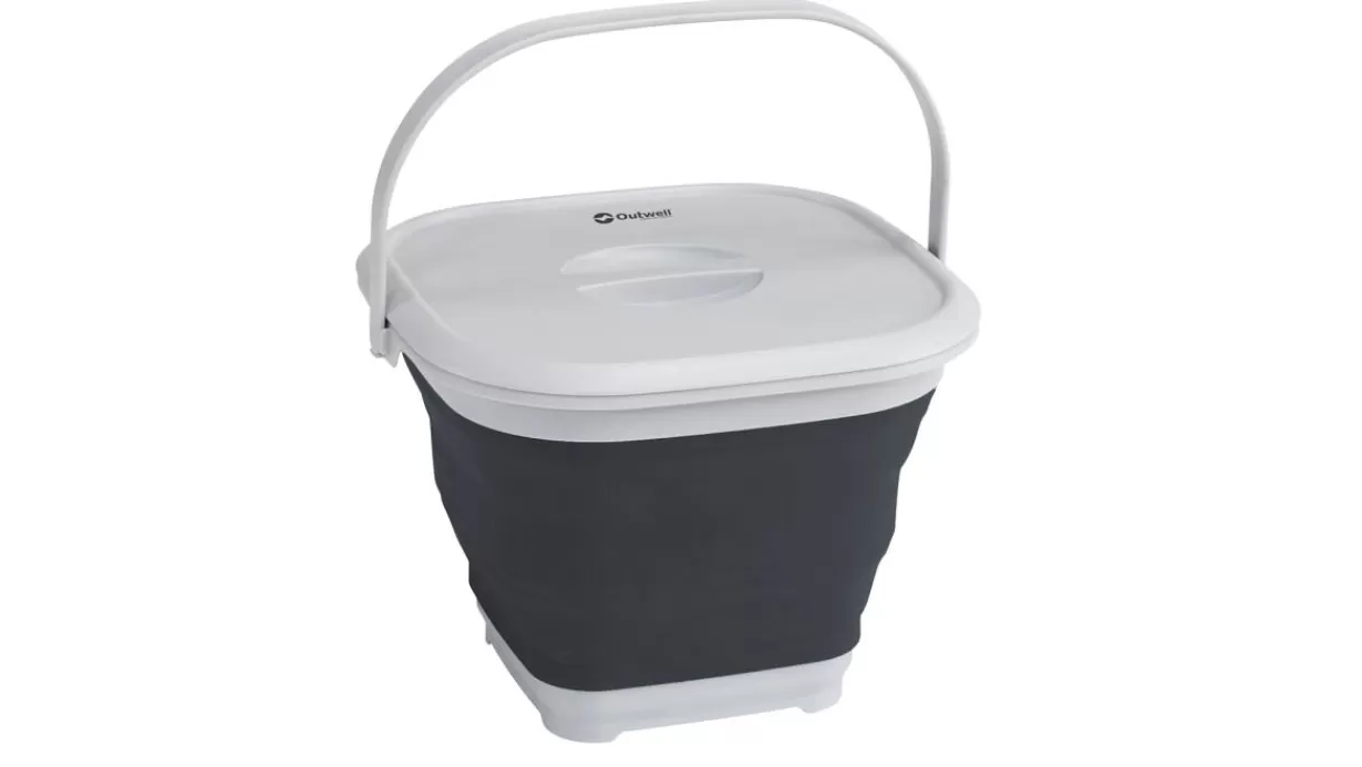 Best Outwell Collaps Bucket Square w/lid Navy Night NavyNight