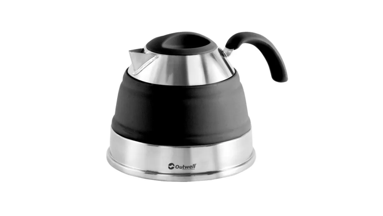 Best Sale Outwell Collaps Kettle 1.5L Midnight Black MidnightBlack