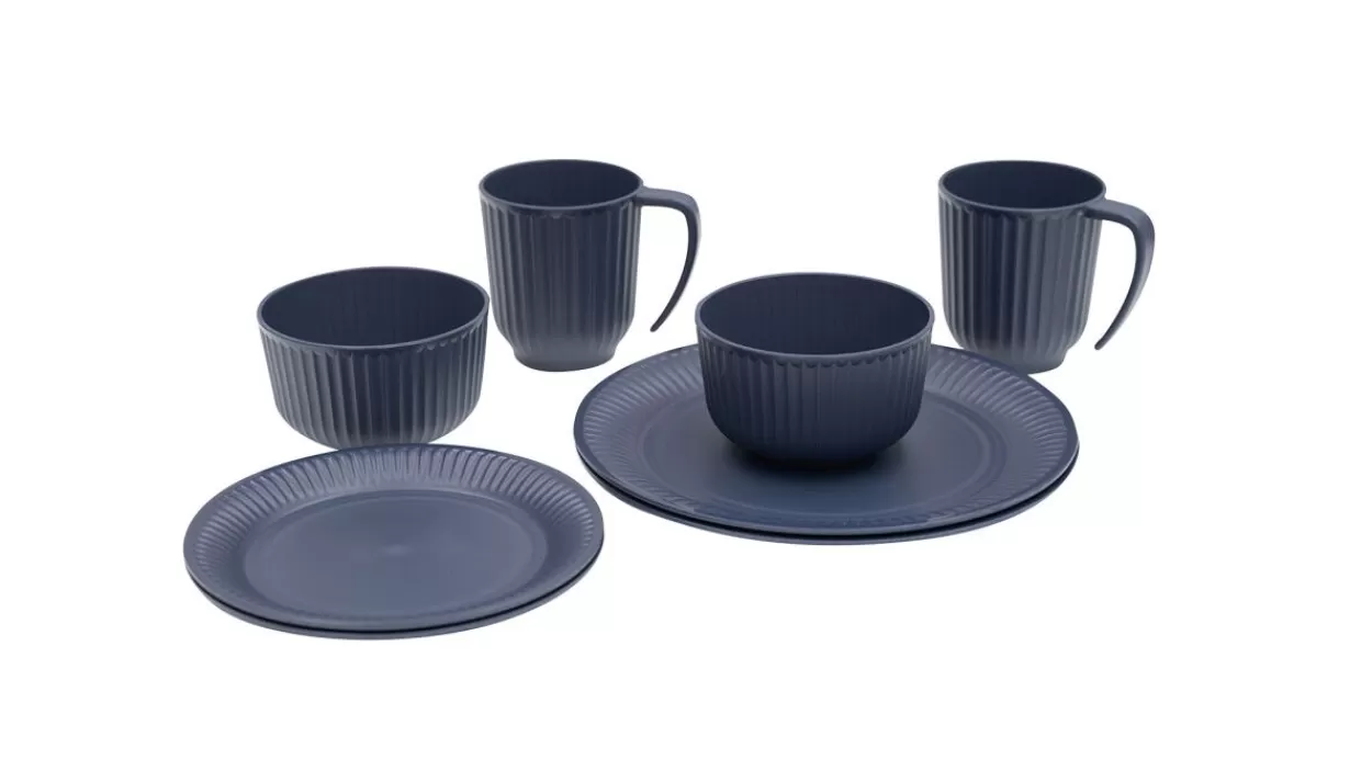 Hot Outwell Delish 2 Person Dinner Set Navy Night NavyNight