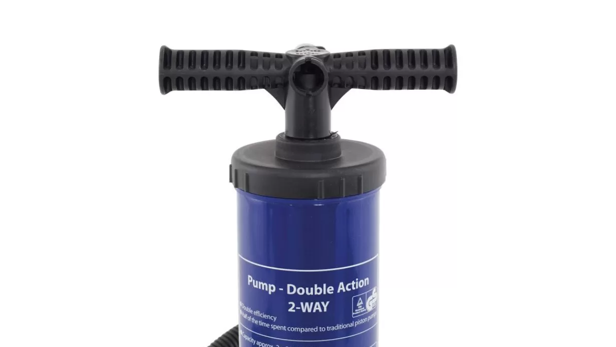 New Outwell Double Action Pump Navy