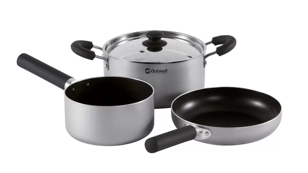 Sale Outwell Feast Ceramic Set M Black&Grey