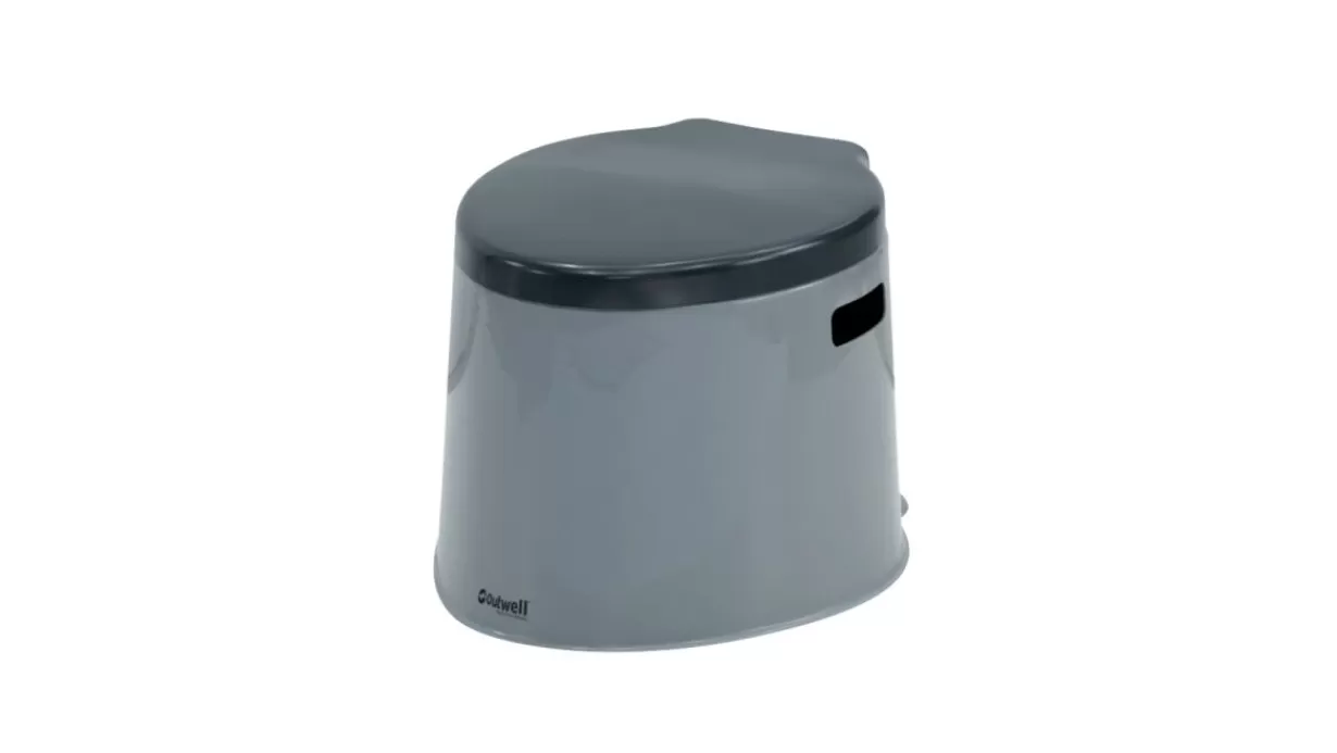 Cheap Outwell 6L Portable Toilet Black&Grey