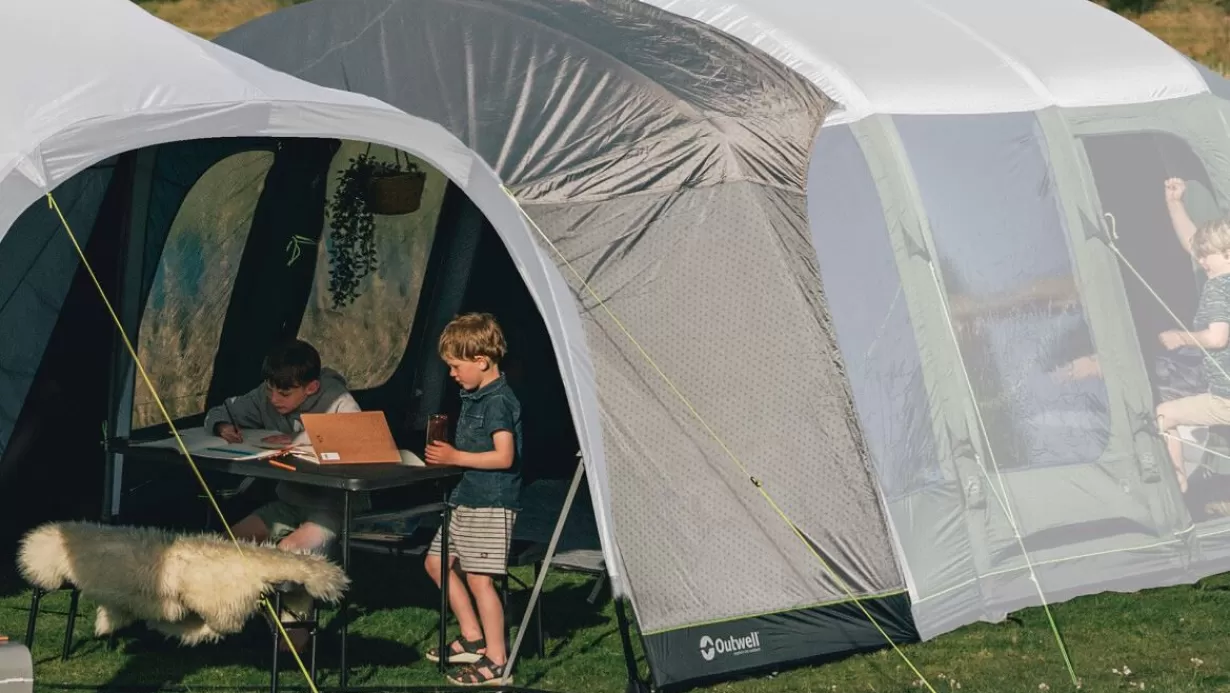 Clearance Outwell Lounge L Tent Connector Grey