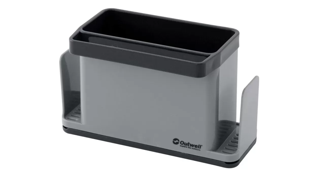 Clearance Outwell Willett Sink Side Organiser Black&Grey